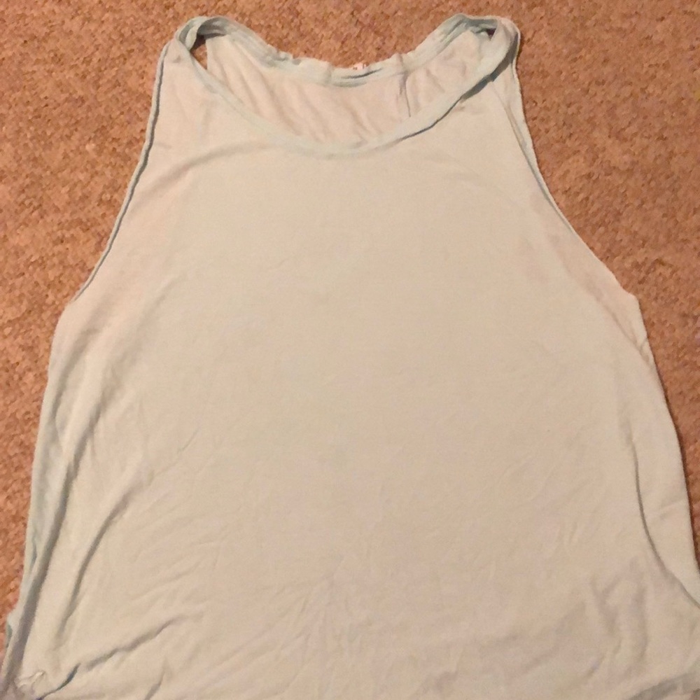 Light Blue Muscle Tank